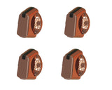 Universal 40mm Copper Cooker Control Knob Pack of 4