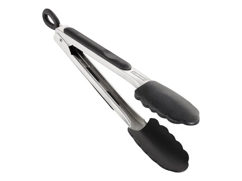 Leifheit Silicone Coated BBQ Grill Kitchen Tongs 23cm