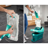 Leifheit Profi XL Micro Duo Mop with Steel Telescopic Handle