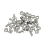 Greenhouse Square Head Bolts & Nuts Pack of 20